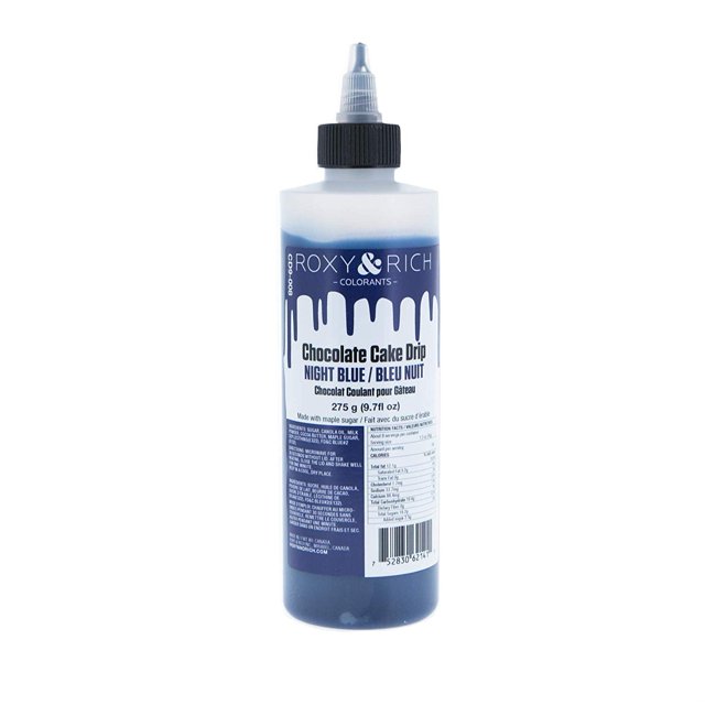 Roxy and Rich Chocolate Cake Drip 9.7 Fluid Ounces Night Blue