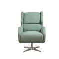 thumbnail image 2 of ACME Eudora II Accent Chair in Gray Stone Leather Gel, 2 of 3