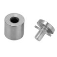 thumbnail image 4 of 4Pcs Stainless Steel Advertise Glass Standoff Glass Fixing Standoff Screws Metal Spacers Wall Mount Fixing Pins Glass Standoff Mounting, 4 of 8