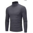 thumbnail image 2 of Chandails à Col Roulé Thermiques Ajustés et Chauds pour Hommes, Chandail à Col Roulé Extensible, Hauts, 2 of 3
