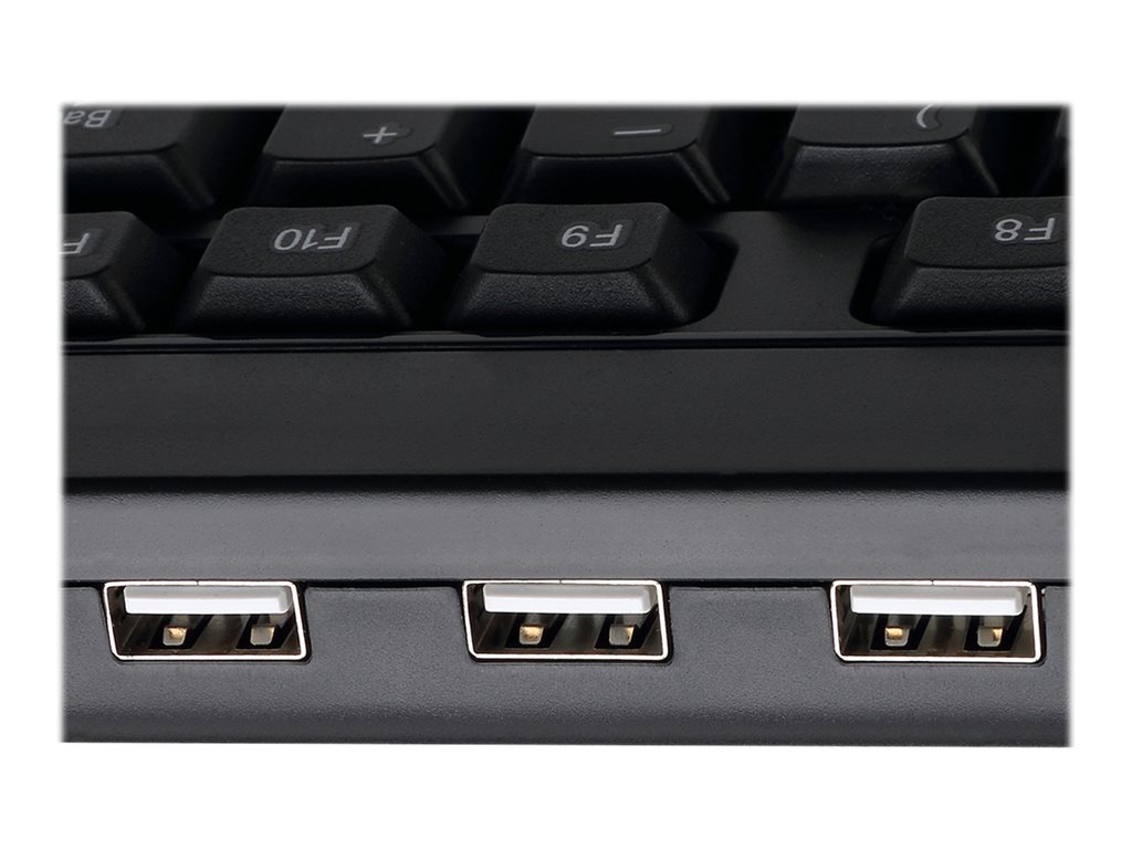 Adesso EasyTouch 132 - Multimedia Desktop Keyboard with 3-Port USB Hub