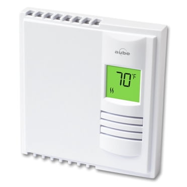 Aube by Honeywell Home TH108Plus Chauffage Électrique Thermostat Non Programmable avec Rétroéclairage