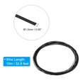 thumbnail image 2 of Unique Bargains 32.8 Feet Picture Hanging Wire, Coated Cable 304 Stainless Steel Rope Black 0.06' Dia., 2 of 6