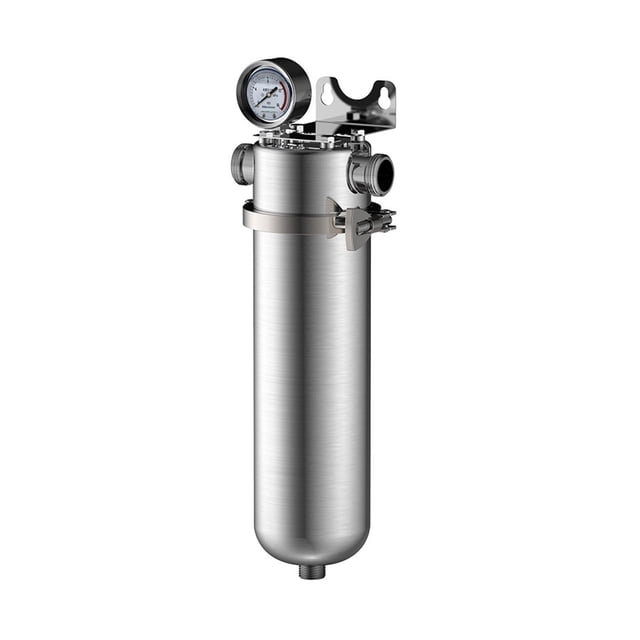 304 Stainless Steel Pre-filter Whole House Large Flow Clamp Commercial Home Tap Water Purifier