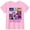 Rose, variante sur T-shirt K-pop pour Filles Mignon Dessin Animé Graphique Tendance Drôle T-Shirts Hauts Roses Enfants Manches Courtes Col Rond