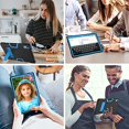 thumbnail image 2 of Mignova for Lenovo Tab P11 Pro Tablet Case , Heavy-Duty Drop-Proof and Shock-Resistant Rugged Hybrid Protective case(with Stand) for Lenovo Tab P11 Pro 11.5 inch (Model:TB-J706F/J706L)(Black/Blue), 2 of 6