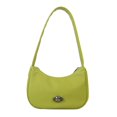 thumbnail image 1 of Sacs Hobo pour Femmes Légers, Sacs à Main Mode, Pochette Unie (Vert), 1 of 10