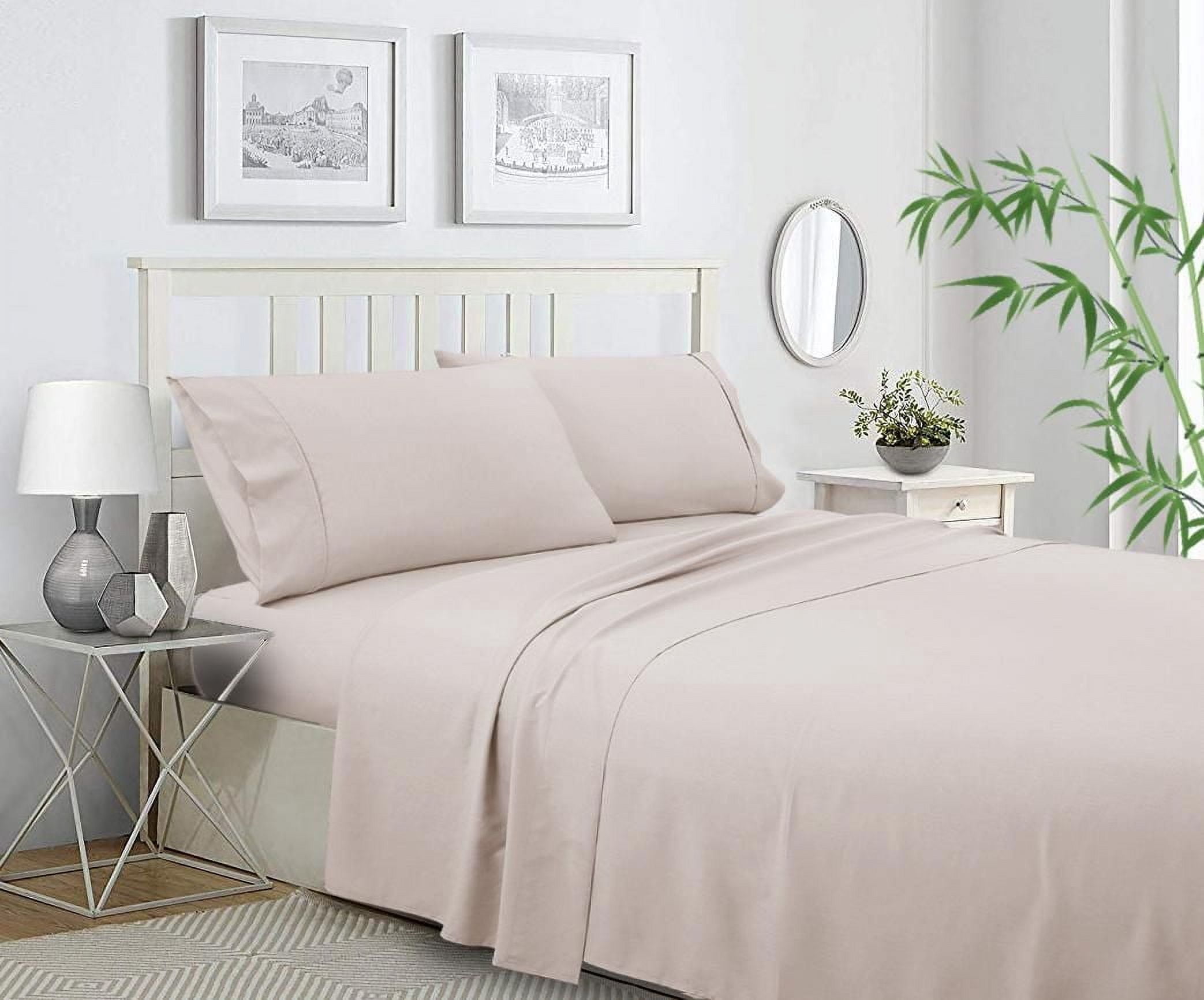 Polyester Bamboo Blend Sheet Set
