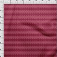thumbnail image 3 of oneOone Cotton Poplin Fabric Floral & Chevron Block Printed Fabric 1 Yard 42 Inch Wide, 3 of 4