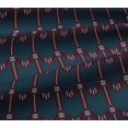 thumbnail image 5 of oneOone Viscose Jersey Fabric Chevron Ikat Printed Fabric 1 Yard 60 Inch Wide, 5 of 5