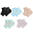 thumbnail image 4 of 1 Set Gel Heel Socks Woolen Toeless Comfortable Open Toe Silicone Beauty Hosiery Spa Experience Adjustable Ankle Kit for Summer Type 1, 4 of 5
