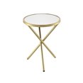 thumbnail image 2 of ACME Lajita Side Table in Gold & Mirror, 2 of 2