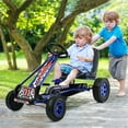thumbnail image 3 of Costway Kart à Pédales pour Enfants à 4 Roues, Voiture de Course, Jouet de Plein Air, 3 of 7