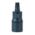 thumbnail image 1 of Torx Screwdriver Bit Tool 1/2inch Socket Bits Adapter T50 Adapter Hand Tool, 1 of 6