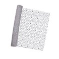 thumbnail image 1 of simhoa Jacquard Net Mesh Creative Floral Wrapper for Florist Supplies Wedding Gifts Gray, 1 of 8