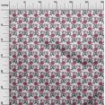 thumbnail image 2 of oneOone Cotton Cambric Fabric Leaves & Floral Block Print Sewing Fabric BTY 56 Inch Wide, 2 of 4