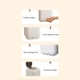 thumbnail image 3 of Mini Washing Machine,5L Digital Display 3 Level Timing Smart Compact Washer Underwear Socks Washer Baby Clothes Towel T Shirts Washer for Traveling Home Dormitory Hotels, 3 of 7