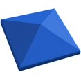 thumbnail image 1 of BenefitUSA 10'X10' Replacement Top Gazebo Canopy Cover Patio Pavilion Sunshade Plyester Single Tier (Blue), 1 of 4