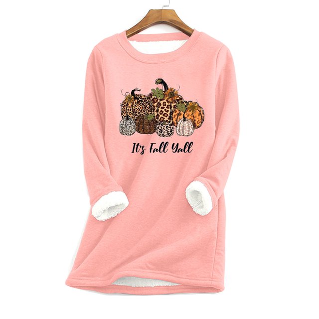 T-Shirts pour Femmes Mode Décontractée à Manches Longues Blouses et Chemises à Col Rond Hauts pour Femmes en Liquidation
