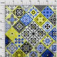 thumbnail image 3 of oneOone Polyester Lycra Black Fabric Abstract Traditional Craft Projects Decor Fabric Printed By The Yard 56 Inch Wide, 3 of 4