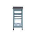 thumbnail image 4 of Royce Blue Kitchen Cart, 4 of 9
