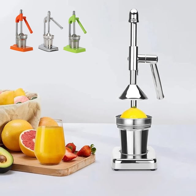 Sentmoon Juicer Cold Press Juicer Machines Manual Presser Fruit Press Juicer Hand Operated Fruit Vegetable Squeezer Kitchen Tool for Cooking Salad Preparation