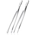 thumbnail image 1 of 2 Pcs 12-Inch Fine Cooking Tweezer Tongs,Extra-Long Stainless Steel Kitchen Tweezers Tongs, 1 of 5