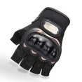 thumbnail image 2 of FlyFlise Gants de Moto pour Hommes Demi-Doigts Gants de Course Motocross, 2 of 8