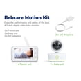 thumbnail image 3 of Bebcare Motion 4.3" Digital Video Baby Monitor, 2-Way Audio, Temperature, Music, Night Vision, Pan-and-Tilt, 1,000ft, up to 4 Cams, 3 of 8