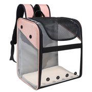 Pet Carrier Breathable Foldable Portable Clear Pet Backpack Cat Carrier Bag