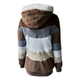 thumbnail image 3 of 2025 Jacket Polyester Hooded athletic Jackets for Women Full Zip Outdoor Women Fleece Cardigan Womens Large Woman Jackets athletic Jacket Women Soft Jacket Women, 3 of 4