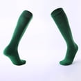 thumbnail image 2 of BYHONG Socks for Women Adult Soccer Socks Solid Color Simple Long Comfortable Breathable Non Running Socks Womens Green One Size, 2 of 4