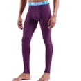 thumbnail image 2 of CEHVOM Men Solid Casual Tight Base High Waist Breathable Keep Warm Ankle-Length Pants, 2 of 5