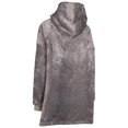 thumbnail image 2 of Trespass Oversized Blanket Hoodie with Sherpa Fleece Inner, Giant Adult Blanket Fleece Throw Sweatshirt For Men Women Unisex, Packs into Drawstring Bag Cosiness, 2 of 3