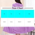 thumbnail image 3 of WRKEKC Womens Robe Solid Color Plush with Pockets Hooded Cotton Absorbent Quick Dry Bathrobe for Women Fall Lounge Wear, 3 of 4