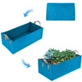 thumbnail image 3 of Yhmxh Closet Organizers and Storage Rectangular Garden Growing Bag Plants Bags Square Planting Container Fabric Garden Grow, 3 of 6