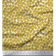 thumbnail image 1 of Soimoi Poly Georgette Fabric Witch Face Halloween Fabric Prints by Yard 52 Inch Wide, 1 of 3