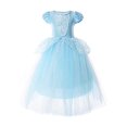 thumbnail image 1 of Robe Bleue Princess Costume Robe de Fête Déguisement, 1 of 4