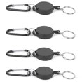 thumbnail image 3 of Telescopic Key Ring, Durable Portable Telescopic Keychain, Zinc Alloy For Home Or Family Daily Furniture, 3 of 8