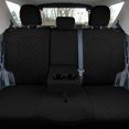 thumbnail image 3 of For 2021-2024 Ford Bronco Sport FH Group Neoprene Custom Fit Seat Covers Water Resistant Black - Rear Set, 3 of 10