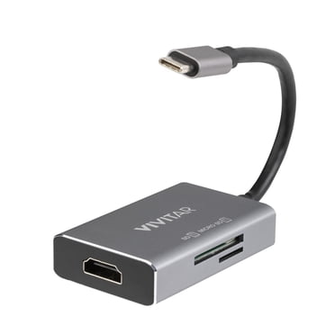 LECTEUR DE CARTE USB TYPE C HDMI VIVITAR