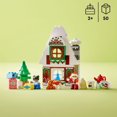 thumbnail image 4 of LEGO DUPLO Town Santa's Gingerbread House 10976 Toy Building Kit (50 Pieces), 4 of 6