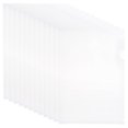 thumbnail image 2 of 12 Pcs Chemise de Documents Transparente Type L Chemise en Plastique Sécuritaire pour Copies Pochette de Projet Format Lettre US/ A4 en Couleur Transparente, 2 of 8
