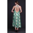 thumbnail image 3 of Bimba Robe de Plage d'Été pour Femme, Dos Nu, Col Licou, Soirée, Medium à Fleurs, 3 of 6