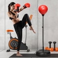thumbnail image 2 of Costway Sac de Boxe et de Frappe avec Support à Hauteur Réglable Gants de Boxe, 2 of 10