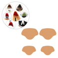thumbnail image 2 of Baohd Semelles de Talon pour Réparation de Talon pour Hommes et Femmes Talons Hauts Jaune, 2 of 9