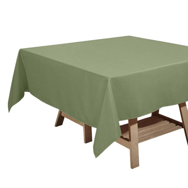 LNGOOR 108” Wholesale Round Tablecloth Polyester Round Table Linens For Wedding Party Banquet Restaurant - WHITE