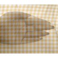 thumbnail image 4 of oneOone Viscose Chiffon Yellow Fabric Check Check Craft Projects Decor Fabric Printed By The Meter 42 Inch Wide, 4 of 4