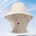 thumbnail image 4 of Chapeau de Randonnée pour Hommes - Grand Bord avec Rabat pour Pêche et Camping, 4 of 8