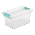 thumbnail image 4 of Sterilite 64 Qt Latching Storage Tote Box (6 Pack) Medium Clip Box (4 Pack), 4 of 12